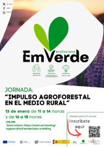Jornada online “𝐈𝐦𝐩𝐮𝐥𝐬𝐨 𝐀𝐠𝐫𝐨𝐟𝐨𝐫𝐞𝐬𝐭𝐚𝐥 𝐞𝐧 𝐞𝐥 𝐌𝐞𝐝𝐢𝐨 𝐑𝐮𝐫𝐚𝐥”